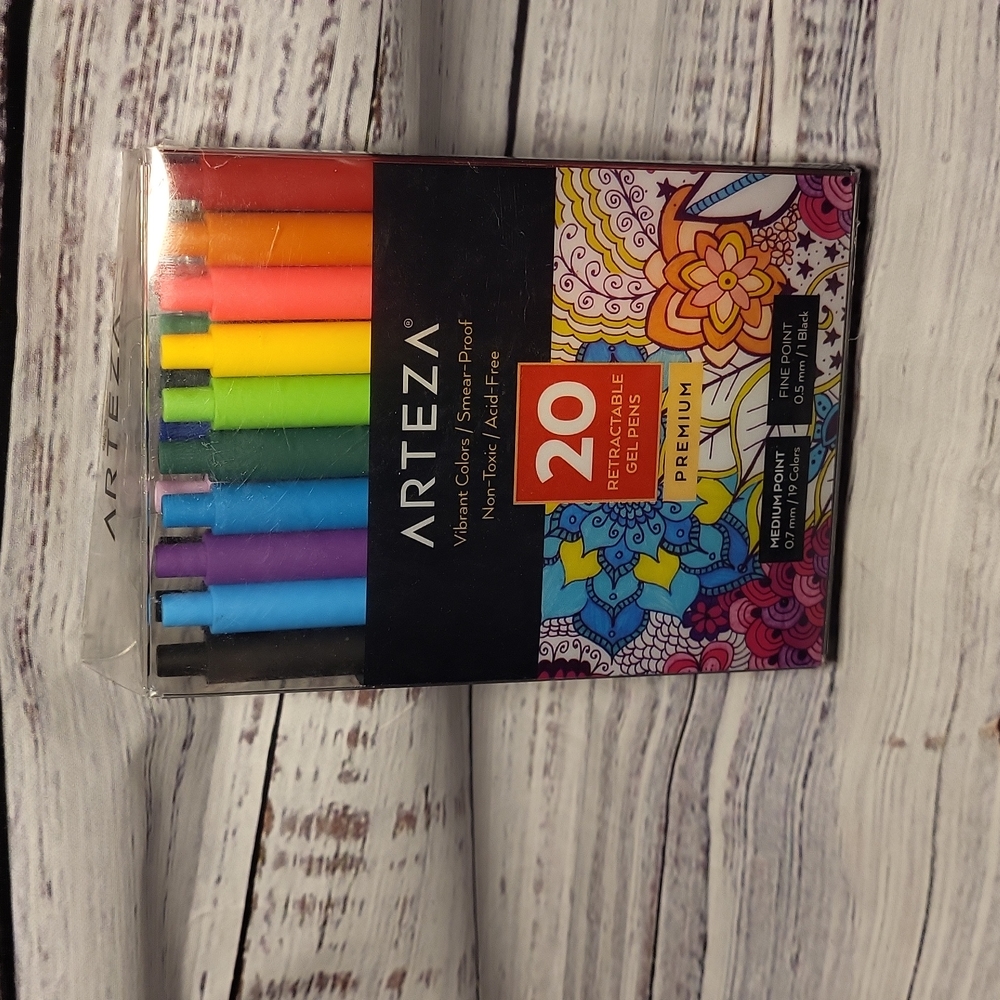 Retractable Gel Pens